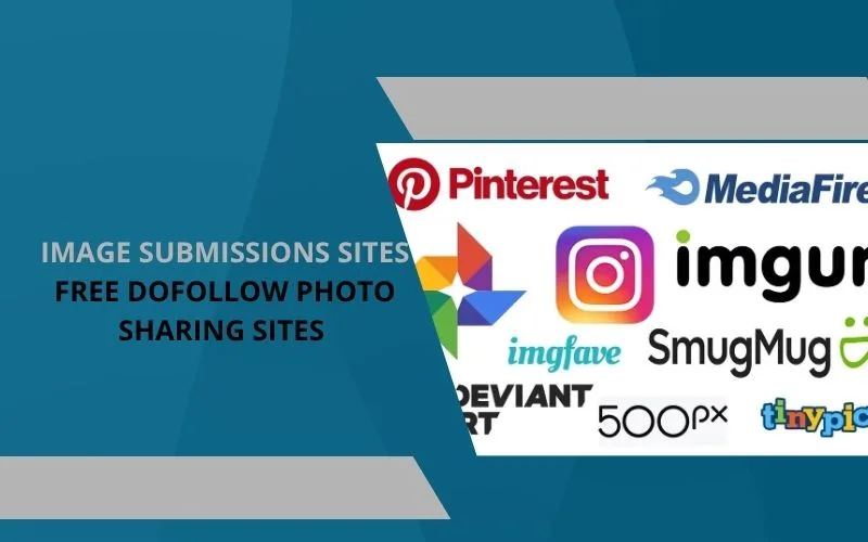High DA free image submission sites list 2026 for SEO backlinks